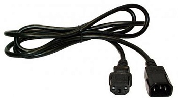 Шнур питания Lanmaster LAN-PP13/14-10-BK C13-С14 проводник.:3x0.75мм2 10м 220В 10А (упак.:1шт) черный