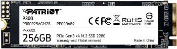 Накопитель SSD Patriot PCIe 3.0 x4 256GB P300P256GM28 P300 M.2 2280