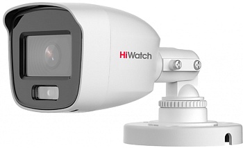 Камера видеонаблюдения аналоговая HiWatch DS-T200L(B)(2.8mm) 2.8-2.8мм HD-TVI цв. корп.:белый