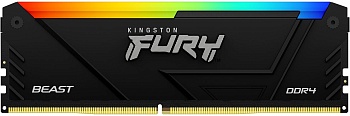 Память DDR4 8GB 3200MHz Kingston KF432C16BB2A/8 Fury Beast RTL PC4-25600 CL16 DIMM 288-pin 1.35В dual rank Ret