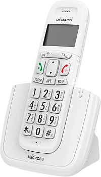 Р/Телефон Dect Decross DC1004 белый