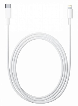 Кабель Apple MKQ42ZM/A USB Type-C (m)-Lightning (m) 2м белый